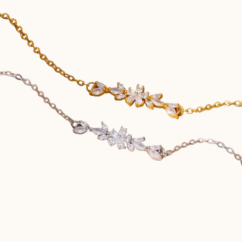 Flower Bracelet stainless steel