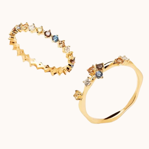 925 Sterling Silver Simple Charm Ring