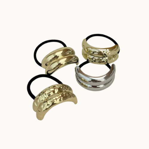 Double-Layer Metal Hair Bands